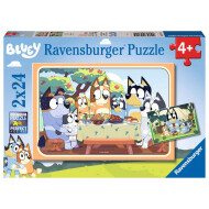 Ravensburger Puzzle Bluey - Dès 4 ans - 2x24 pièces - Age à partir de 4 ans