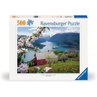 Ravensburger Puzzle Idylle Scandinave - Dès 12 ans - 500 pièces - Age à partir de 12 ans