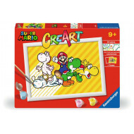 Ravensburger CreArt Super Mario - Peinture par numéros - Dès 9 ans - Age à partir de 9 ans
