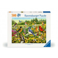 Ravensburger Puzzle Oiseaux dans le Pré - Dès 12 ans - 500 pièces - Age à partir de 12 ans