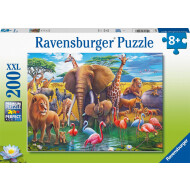 Ravensburger Puzzle Safari - Dès 8 ans - 200 pièces XXL - Age à partir de 8 ans