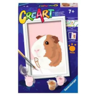 Ravensburger CreArt Guinea Pig - Schilderen op Nummer - 7 Jaar - Leeftijd vanaf 7 jaar