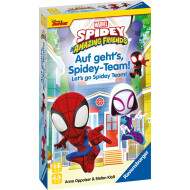 Ravensburger Spidey-Team Jeu de Poche - Jeu de Voyage - 4-8 ans - Age 4 à 8 ans