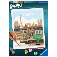 Ravensburger CreArt Paris Coloré - Peinture par Numéros - Dès 12 ans - Age à partir de 12 ans