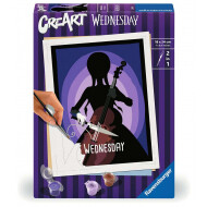 Ravensburger CreArt Wednesday - Peinture par numéros - Dès 12 ans - Age à partir de 12 ans