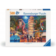 Ravensburger Puzzle Soirée à Pise - Dès 12 ans - 500 pièces - Age à partir de 12 ans
