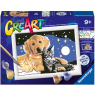 Ravensburger CreArt Douceur Céleste - Peinture par Numéros - Dès 9 ans - Age à partir de 9 ans