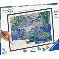 Ravensburger CreArt Waterlillies Monet - Schilderen op Nummer - 12 Jaar - Leeftijd vanaf 12 jaar