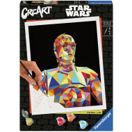 Ravensburger CreArt Star Wars C-3PO - Peinture par numéros - Dès 9 ans - Age à partir de 9 ans