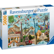 Ravensburger Puzzle Grande Ville Collage - Dès 14 ans - 5000 pièces - Age à partir de 14 jaar