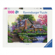 Ravensburger Puzzle Cottage Romantique - Dès 14 ans - 1000 pièces - Age à partir de 14 jaar