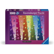 Ravensburger Puzzle Karen Puzzles Couleurs sur Couleurs - Dès 14 ans - 1000 pièces - Age à partir de 14 jaar