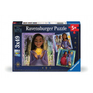 Ravensburger Puzzle Disney Wish - Dès 5 ans - 3x49 pièces - Age à partir de 5 ans