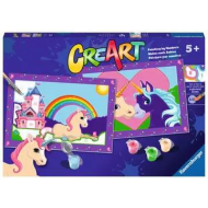 Ravensburger CreArt Licornes Magiques - Peinture par Numéros - Dès 5 ans - Age à partir de 5 ans