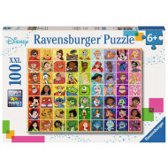 Ravensburger Puzzle Disney Collage - Dès 6 ans - 100 pièces XXL - Age à partir de 6 ans