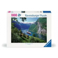 Ravensburger Puzzle Fjord Norvégien - Dès 14 ans - 1000 pièces - Age à partir de 14 jaar