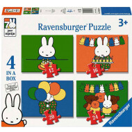Ravensburger Puzzle Nina 70 ans - À partir de 3 ans - 12+16+20+24 pièces - Age à partir de 3 ans