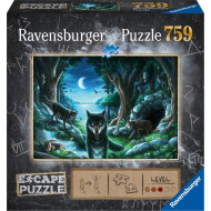 Ravensburger Puzzle Escape 7 Malédiction des Loups - Dès 12 ans - 759 pièces - Age à partir de 12 ans