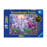 Ravensburger Puzzle Nuit de Licorne Magique - Dès 8 ans - 200 pièces - Age à partir de 8 ans