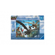 Ravensburger Puzzle Dragons Nouveau Film - À partir de 7 ans - 150 XXL pièces - Age à partir de 7 ans
