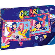Ravensburger CreArt Magie de la Sirène - Peinture par Numéros - Dès 5 ans - Age à partir de 5 ans
