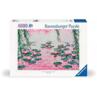 Ravensburger Puzzle Nénuphars Roses - À partir de 14 ans - 3000 pièces - Age à partir de 14 jaar