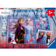 Ravensburger Puzzle Disney La Reine des Neiges 2 - Dès 5 ans - 3x49 pièces - Age à partir de 5 ans