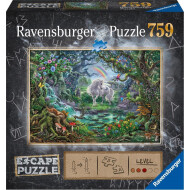 Ravensburger Puzzle Escape 9 Unicorn - À partir de 12 ans - 759 pièces - Age à partir de 12 ans