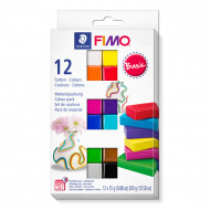 Staedtler FIMO Soft Basic Set Pâte à Modeler à Durcir au Four - 12x25g - 12 pièces - Marque Staedtler - Age à partir de 8 ans