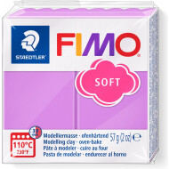 Staedtler FIMO Soft Pâte à Modeler à Durcir au Four - 57g - Lavande - Marque Staedtler - Age à partir de 8 ans