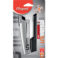 Maped Universal Metal Nietmachine - Half Strip - 26/6 - 2ass - Merk Maped - Kleur Zwart,Grijs