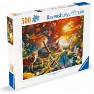 Ravensburger Puzzle La Forêt d'Excalibur - À partir de 12 ans - 500 pièces - Age à partir de 12 ans
