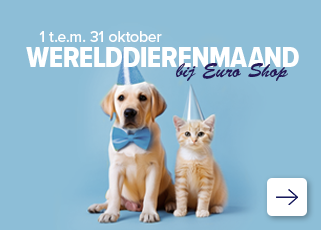 promoties - natvoer - droogvoer - honden en katten - korting - huisdierenfotoshoot - actie - Euro Shop