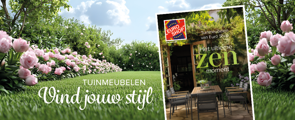Tuinmeubelen bij Euro Shop