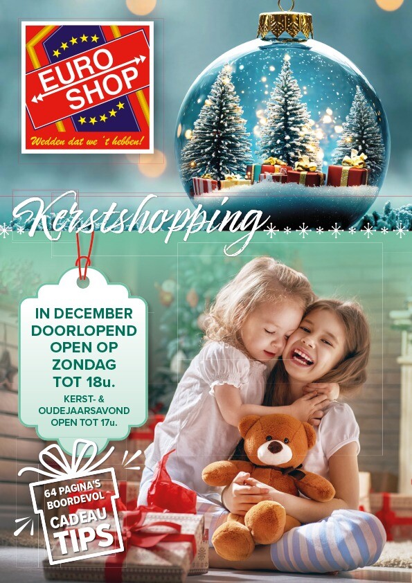 kerstgeschenken - cadeaus voor kerst en nieuwjaar - kersttafel - glaswerk - potten - pannen - servies en bestek- promoties - euro shop