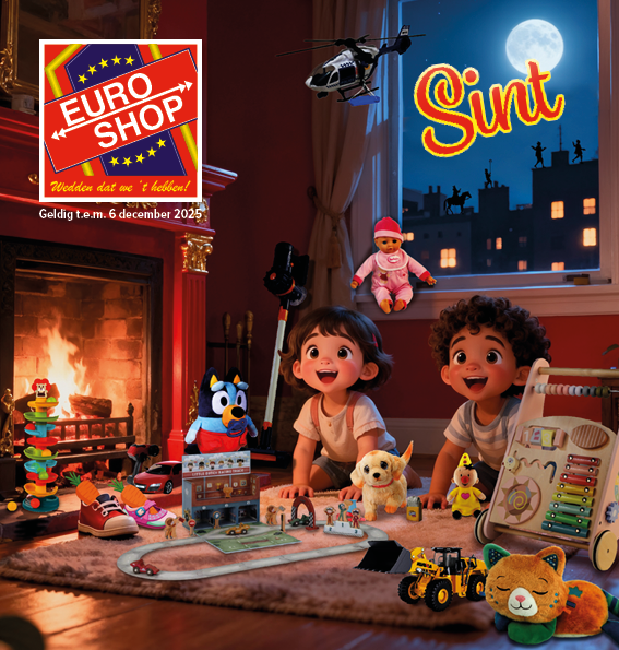 De speelgoedfolder van de Sint bij Euro Shop sinterklaas deals - speelgoed - LEGO - promotiez - euro shop