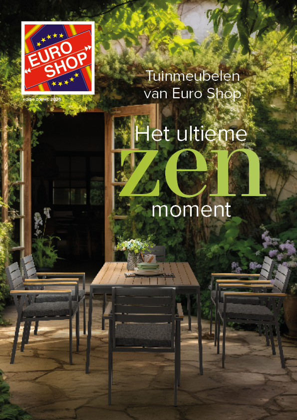 tuinmeubelen - loungesets - parasols - tuinstoelen - ligstoelen - tuinsets - euro shop